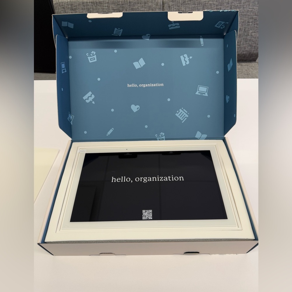 NWB Skylight Frame: 15” Digital Calendar